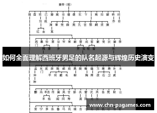 如何全面理解西班牙男足的队名起源与辉煌历史演变